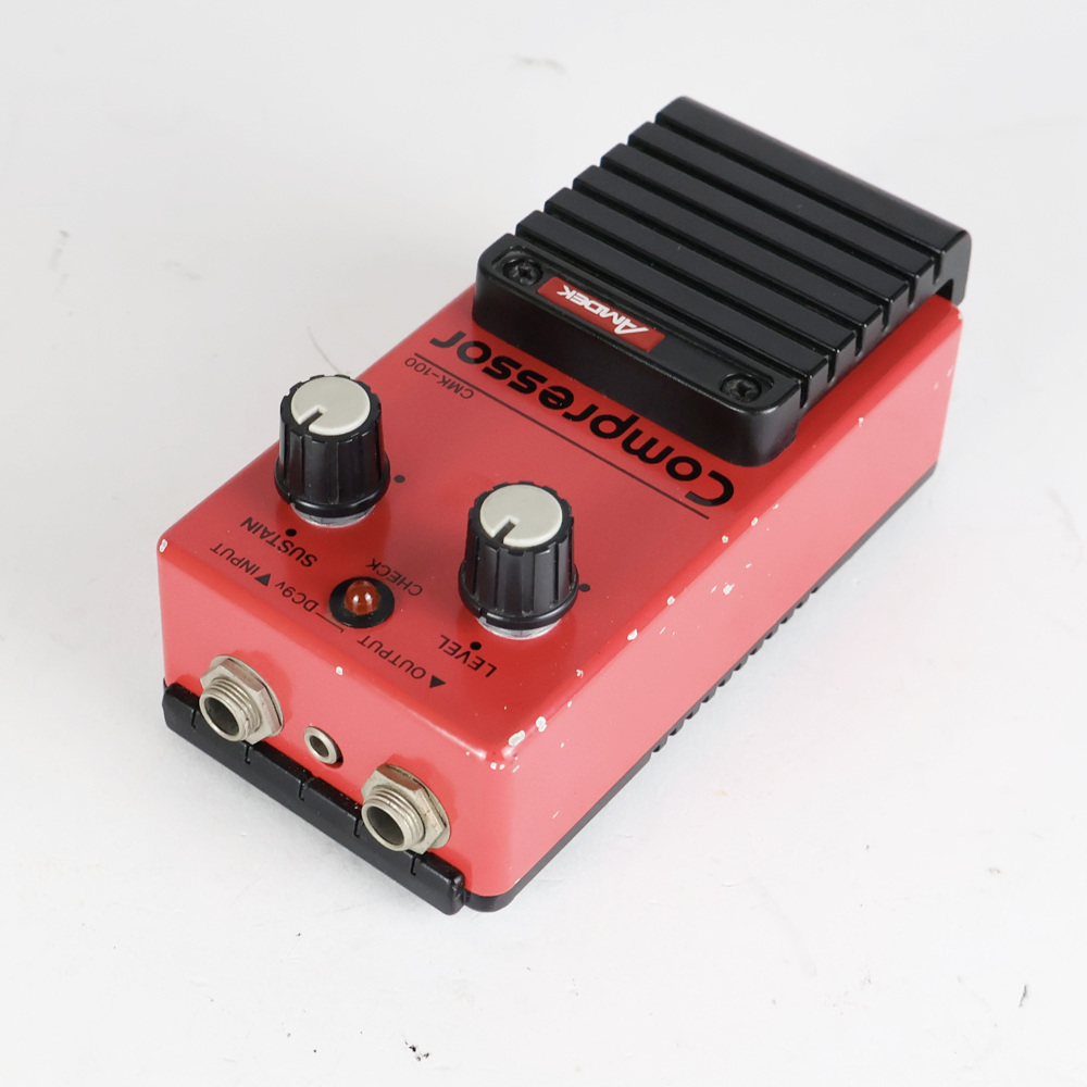 【中古】 AMDEK CMK-100 コンプレッサー ギターエフェクター 側面