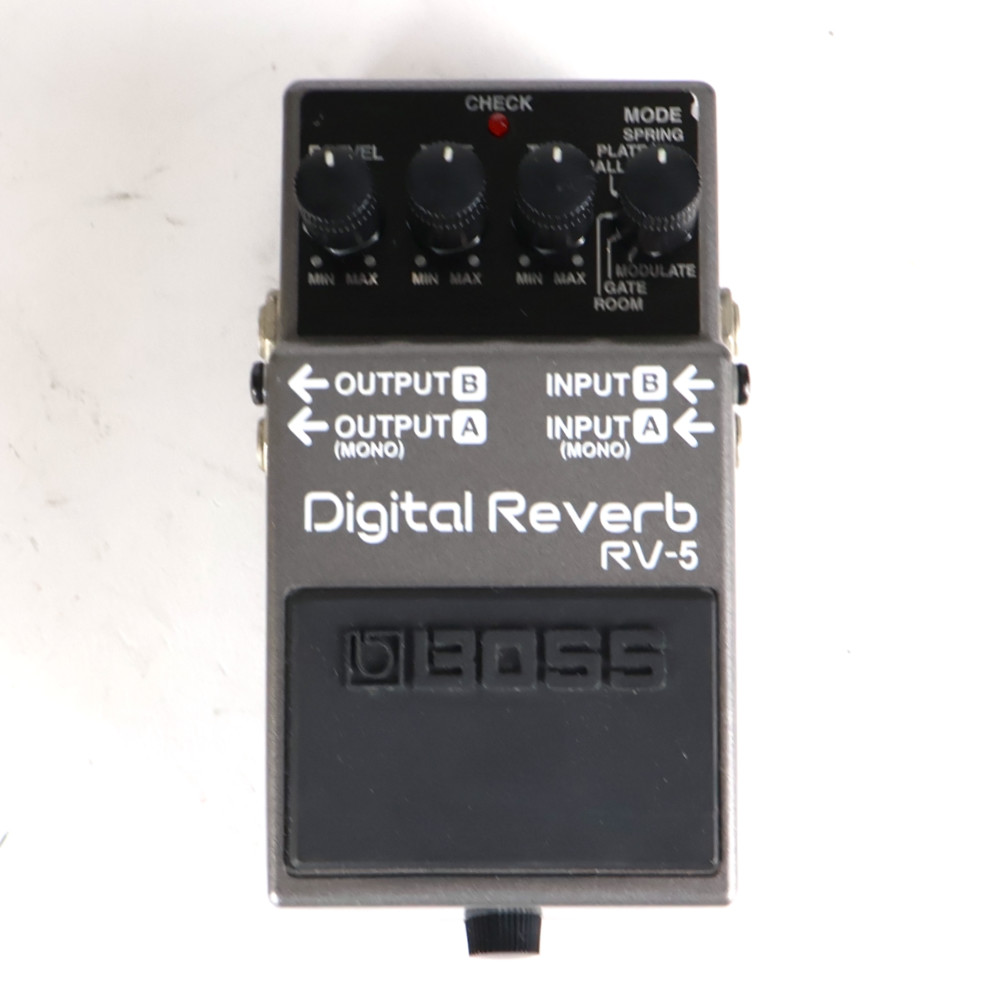 【中古】デジタルリバーブ エフェクター BOSS RV-5 Digital Reverb ボス リヴァーブ エフェクター