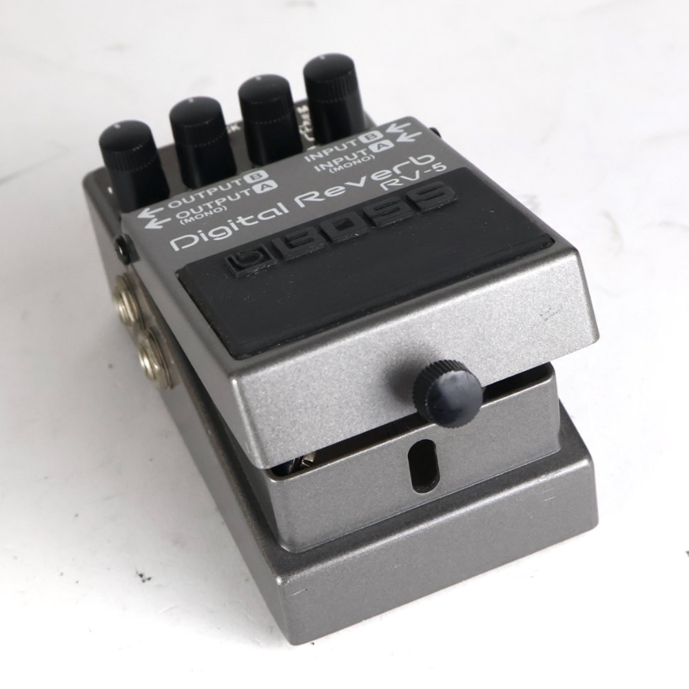 【中古】デジタルリバーブ エフェクター BOSS RV-5 Digital Reverb ボス リヴァーブ エフェクター フロント画像