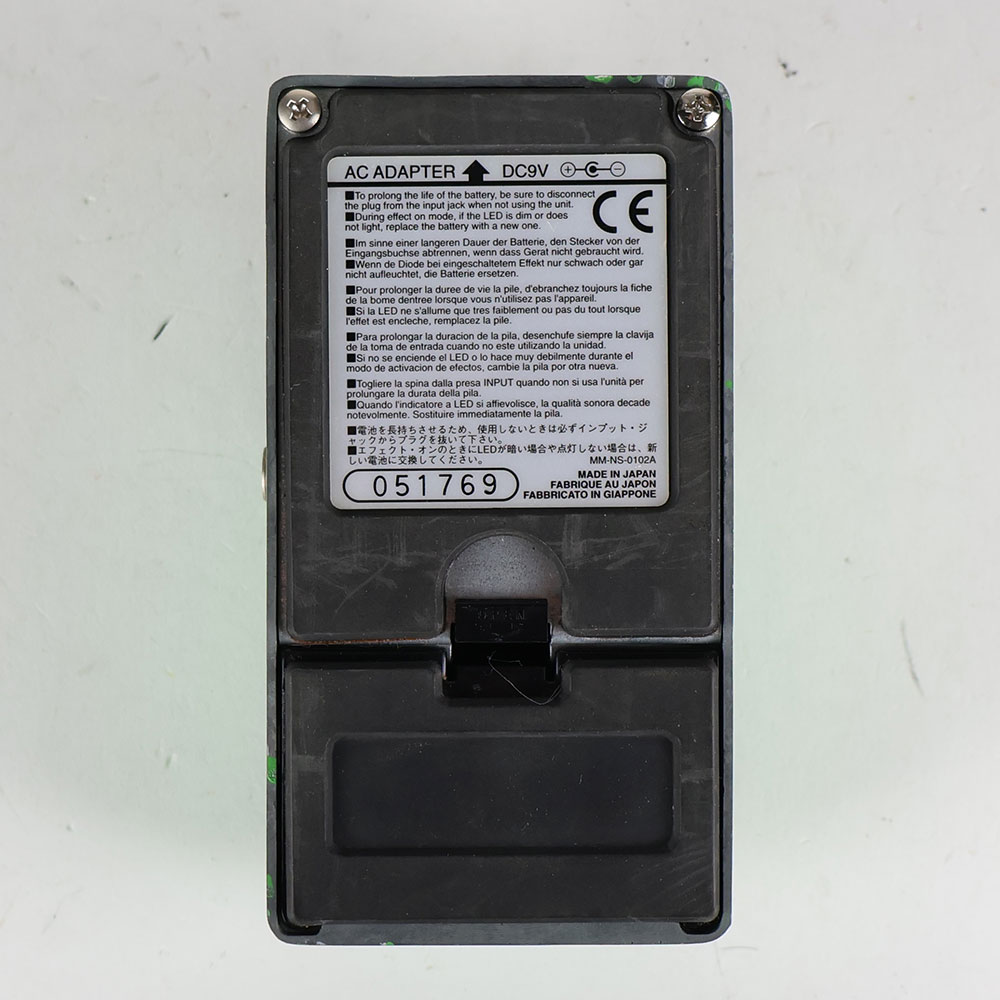【中古】 オーバードライブ エフェクター IBANEZ TS9 2nd Reissue Tube Screamer チューブスクリーマー ギターエフェクター 裏面