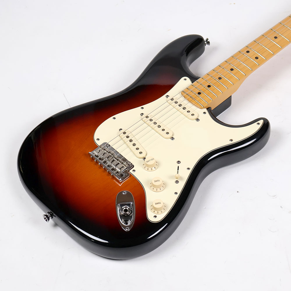 【中古】 エレキギター Fender American Standard Stratocaster Maple Fingerboard 3-Color Sunburst 2012年製 Custom Shop Fat ’50sピックアップ搭載 フェンダー アメリカンスタンダード ストラトキャスター ボディ