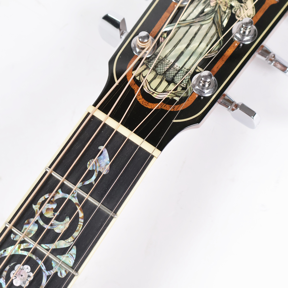 【中古】 アコースティックギター LARRIVEE L-10 CT Sophia 1999年製 ラリビー Tree of Lifeと美しい女性が描かれた豪華絢爛なインレイワーク 交換