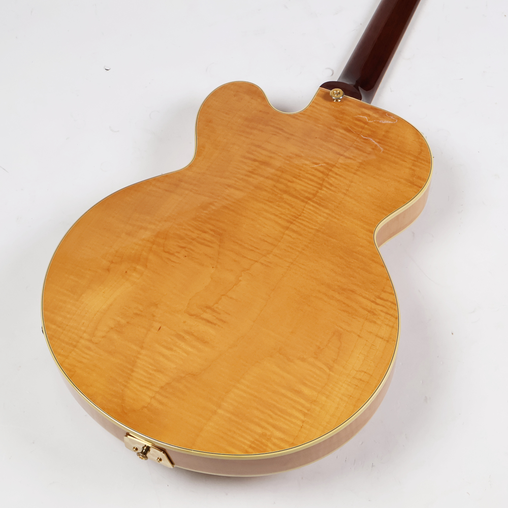 【中古】 エレキギター Gibson Memphis ES-275 Figured Dark Vintage Natural 2016年製 フルコースティックギター ギブソン メンフィス ES275 ナチュラル ボディバック