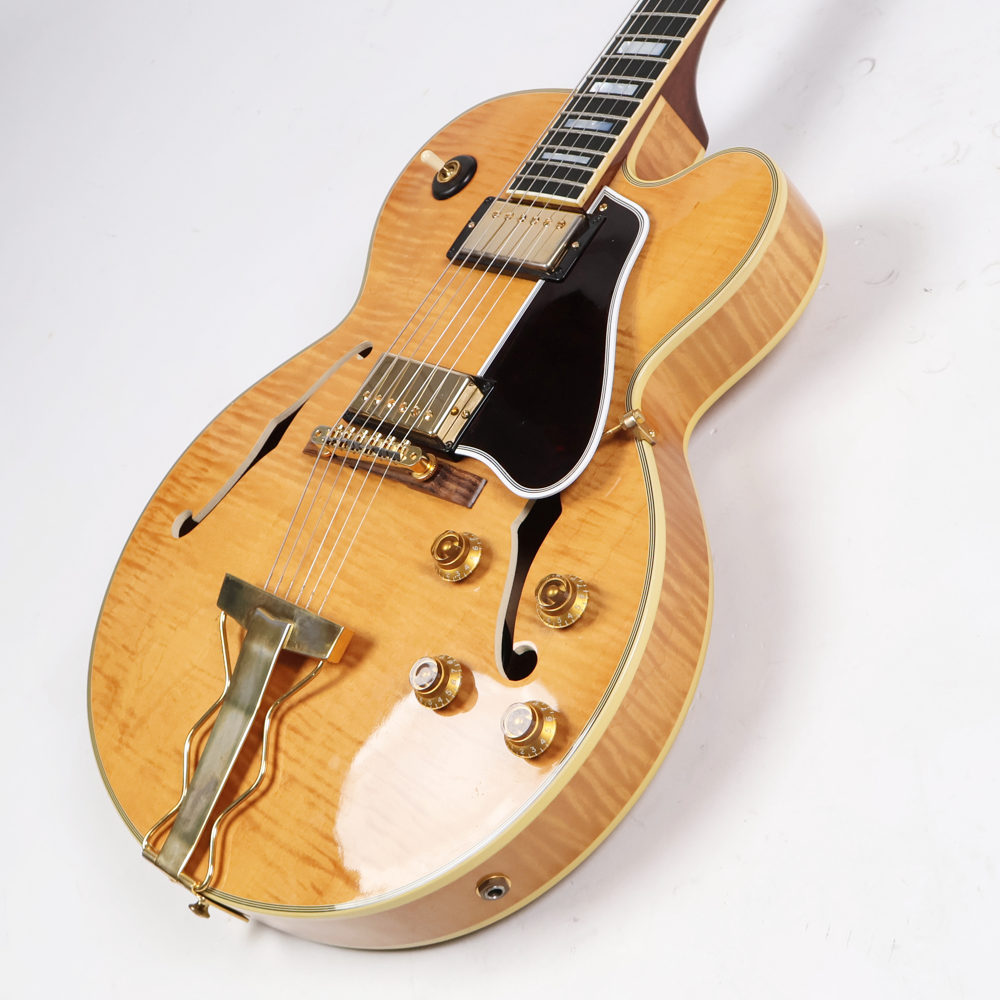 【中古】 エレキギター Gibson Memphis ES-275 Figured Dark Vintage Natural 2016年製 フルコースティックギター ギブソン メンフィス ES275 ナチュラル サイド