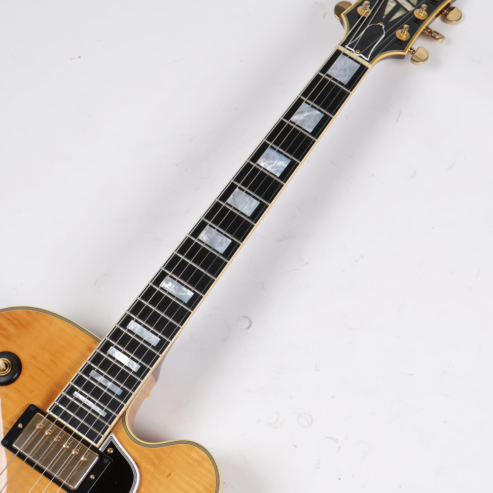 【中古】 エレキギター Gibson Memphis ES-275 Figured Dark Vintage Natural 2016年製 フルコースティックギター ギブソン メンフィス ES275 ナチュラル 指板