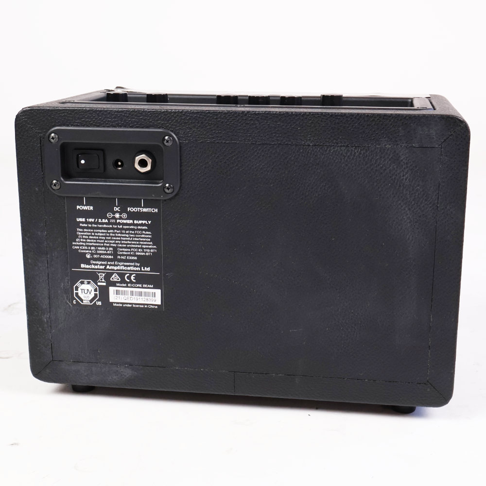 【中古】 ギターアンプ BLACKSTAR ID:Core BEAM 小型ギターアンプ コンボ Bluetooth搭載 本体画像 裏