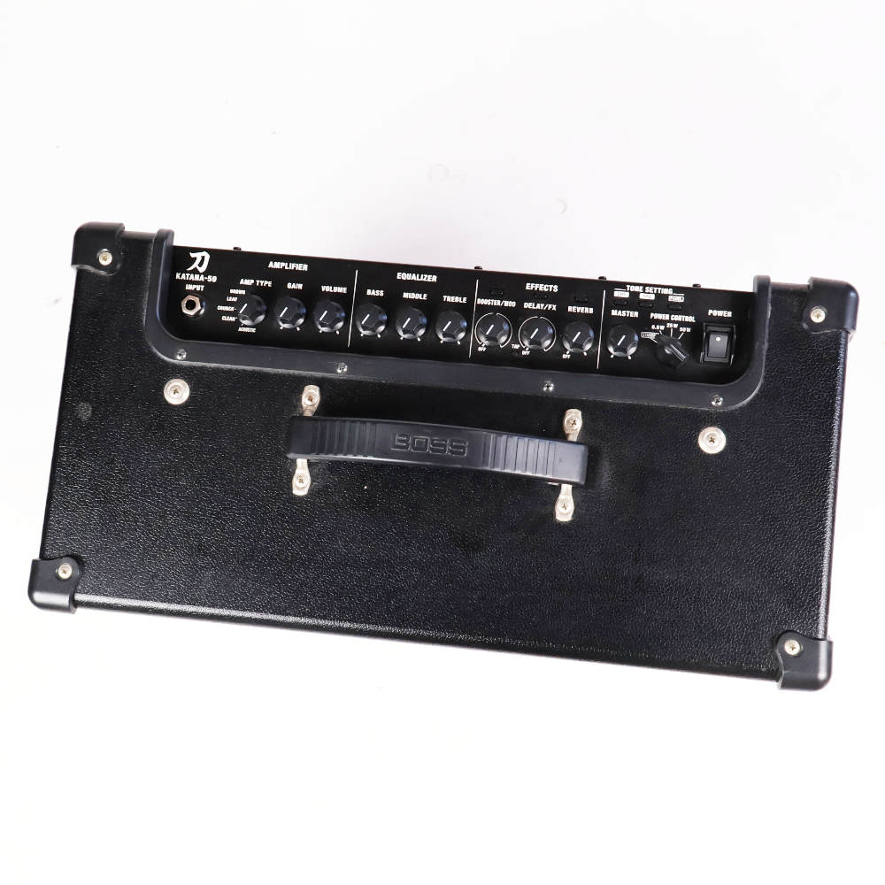 【中古】 ギターアンプ BOSS KATANA-50 KTN-50 第一世代 ボス 刀アンプ コントロール