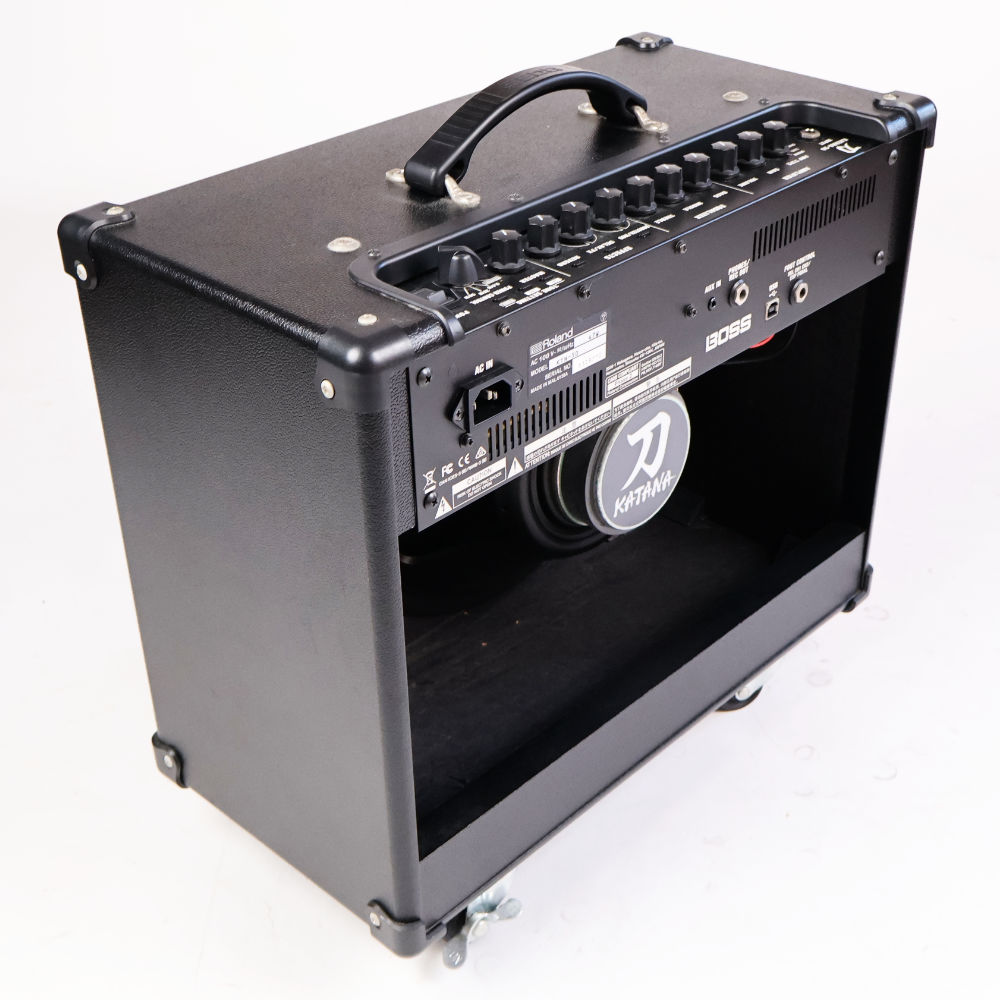 【中古】 ギターアンプ BOSS KATANA-50 KTN-50 第一世代 ボス 刀アンプ 本体画像 斜め