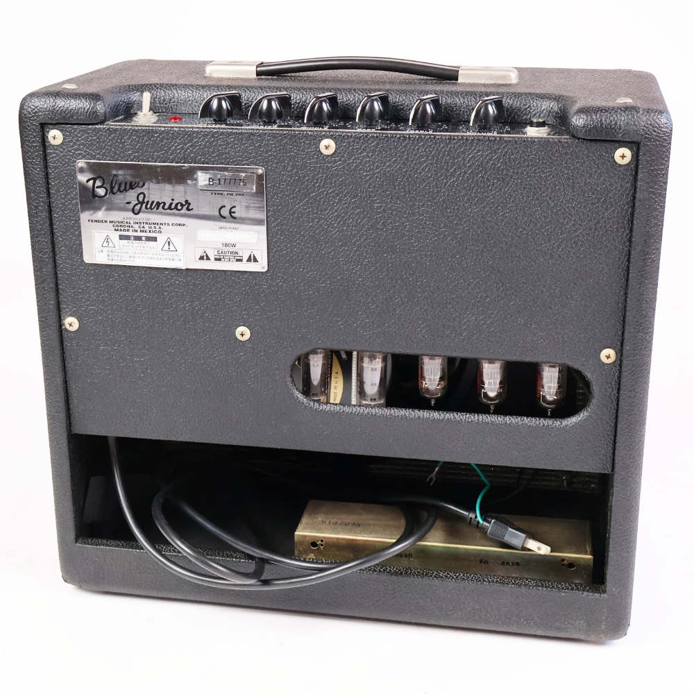 【中古】 ギターアンプ コンボ Fender Blues Junior 真空管アンプ フェンダー ブルースジュニア 本体画像 裏