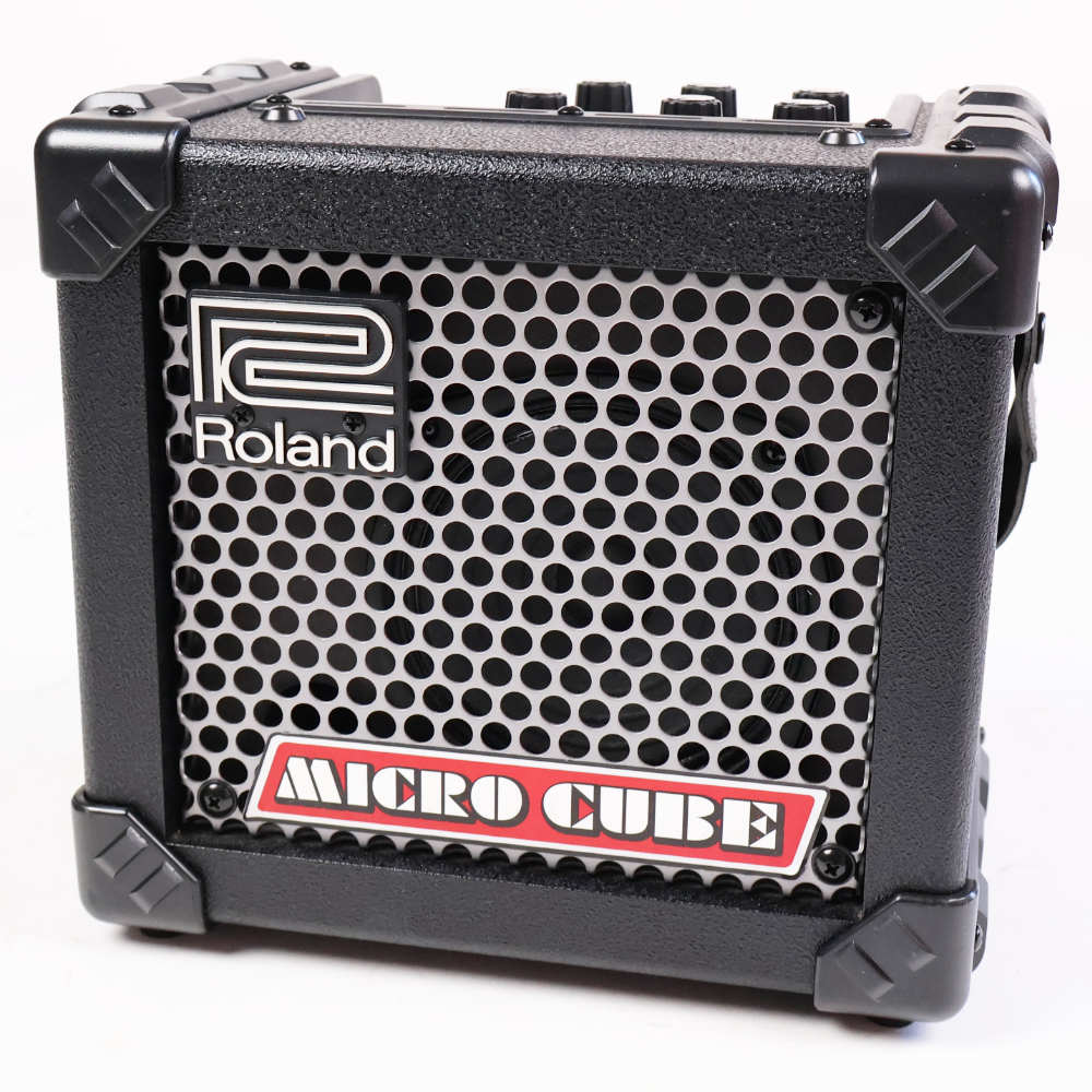 【中古】 ギターアンプ Roland ローランド MICRO CUBE BLACK コンボアンプ