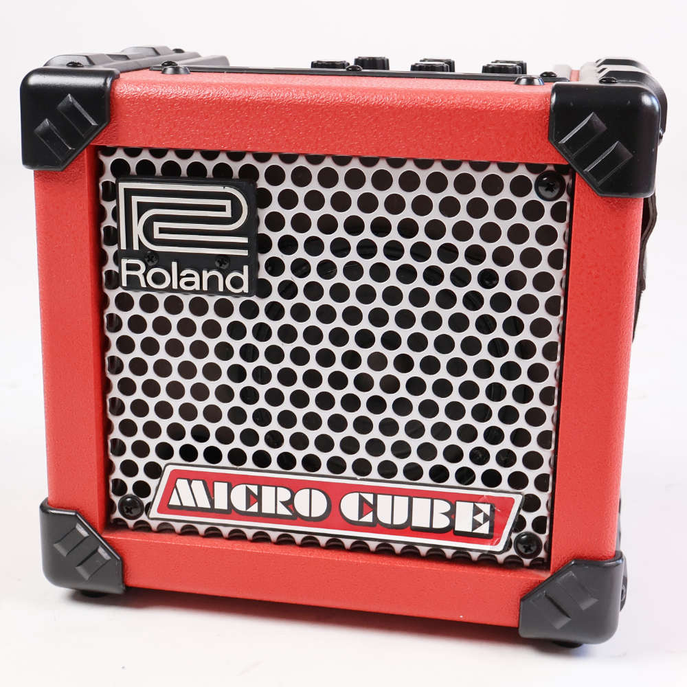 【中古】 ギターアンプ ローランド ROLAND MICRO CUBE RED マイクロキューブ 赤 小型ギターアンプ コンボ