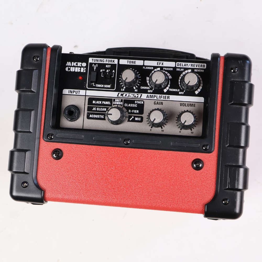 【中古】 ギターアンプ ローランド ROLAND MICRO CUBE RED マイクロキューブ 赤 小型ギターアンプ コンボ コントロール