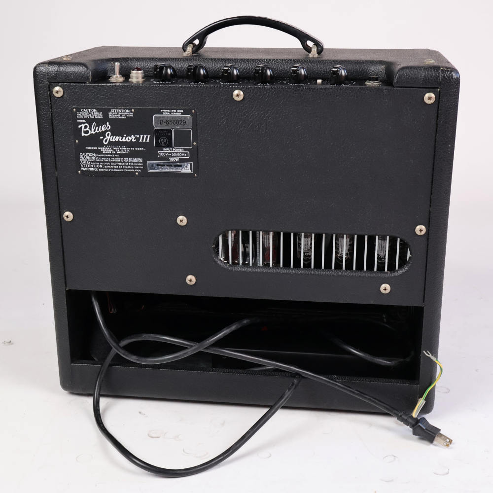 【中古】 ギターアンプ コンボ Fender Blues Junior III 真空管アンプ フェンダー ブルースジュニア 本体画像 裏