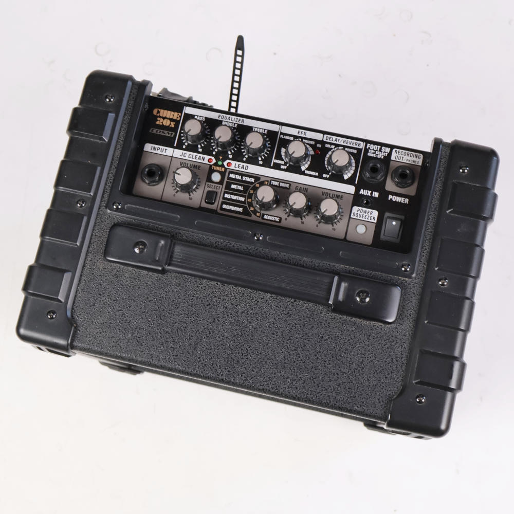 【中古】 ギターアンプ Roland CUBE-20X コントロール