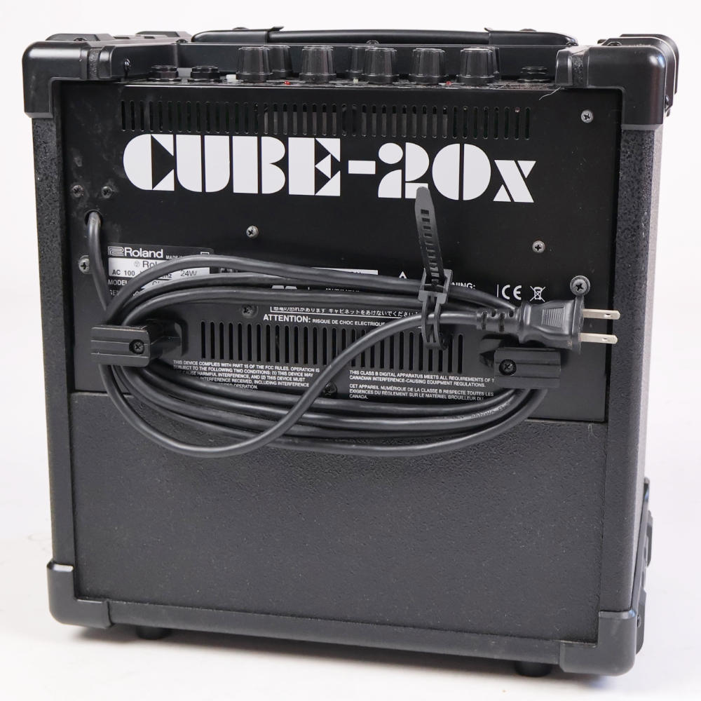 【中古】 ギターアンプ Roland CUBE-20X 本体画像 裏