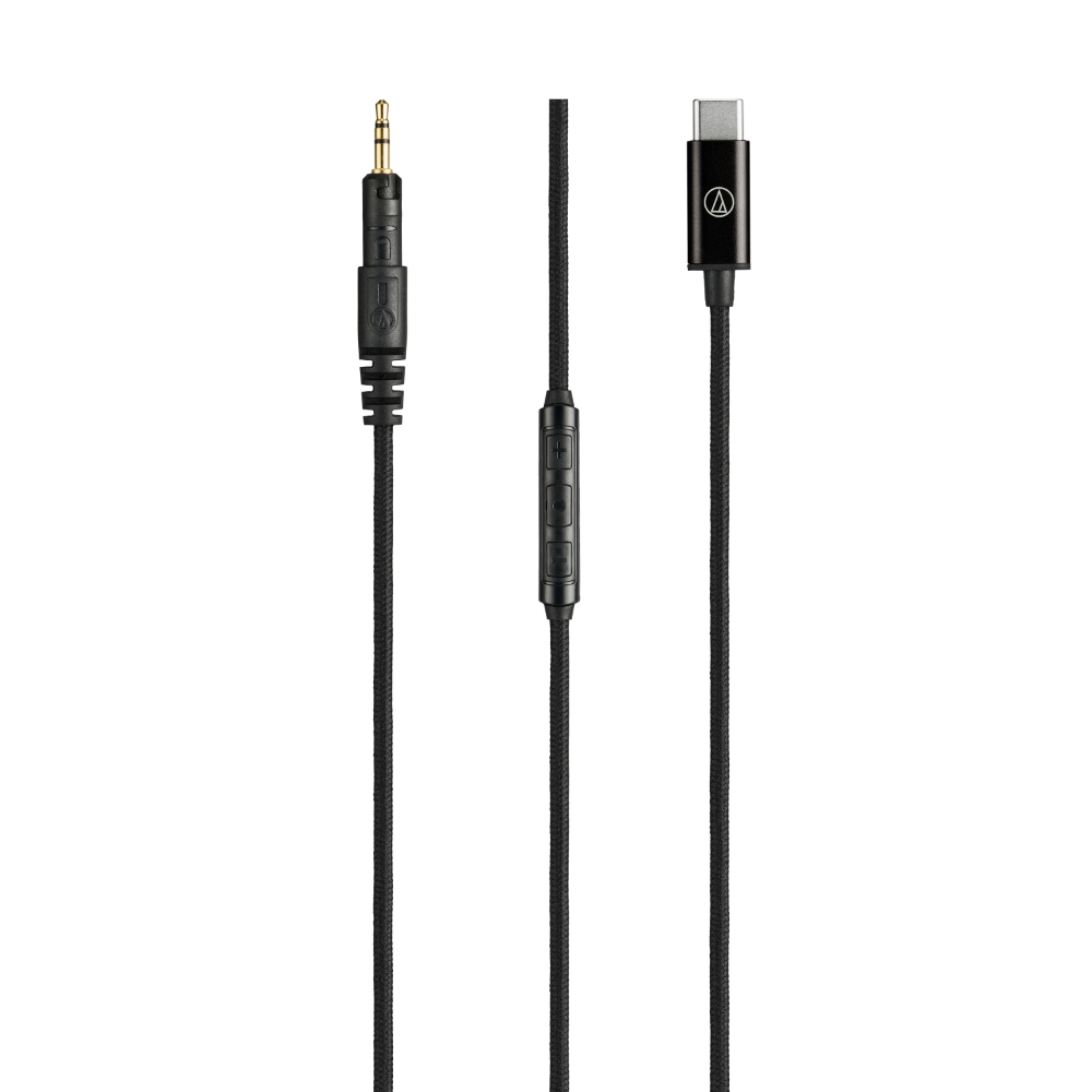 AUDIO-TECHNICA オーディオテクニカ AT-HC2C/1.2 USB Type-C接続 ヘッドホン用着脱ケーブル コネクタ画像