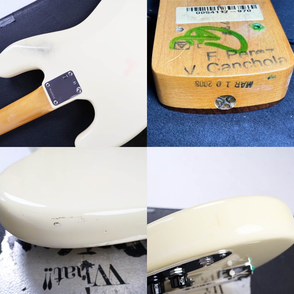 【中古】 エレキベース FENDER フェンダー American Vintage ’62 Jazz Bass OWH 2008年製 Made in USA ジャズベース 傷