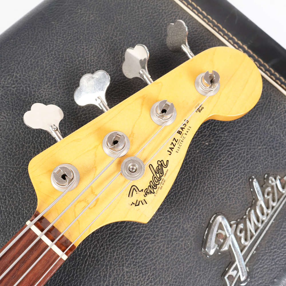 【中古】 エレキベース FENDER フェンダー American Vintage ’62 Jazz Bass OWH 2008年製 Made in USA ジャズベース ヘッド画像