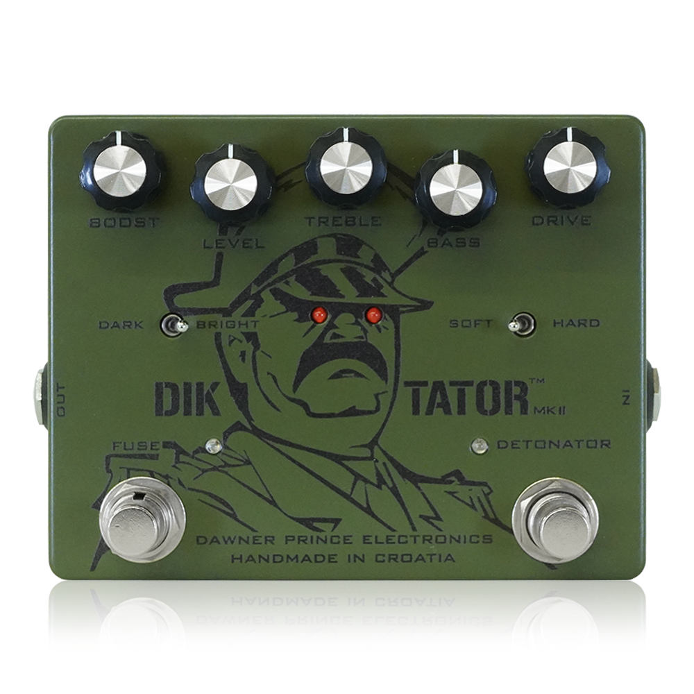 DAWNER PRINCE ELECTRONICS ドウナープリンスエレクトロニクス DIKTATOR MKII ブースター オーバードライブ ギターエフェクター
