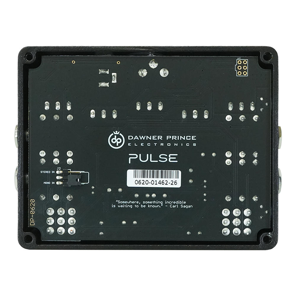 DAWNER PRINCE ELECTRONICS ドウナープリンスエレクトロニクス PULSE ロータリースピーカーシミュレーター ギターエフェクター ボトム画像