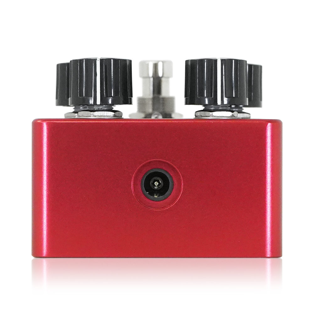 DAWNER PRINCE ELECTRONICS ドウナープリンスエレクトロニクス RED ROX オーバードライブ ディストーション ギターエフェクター リア画像