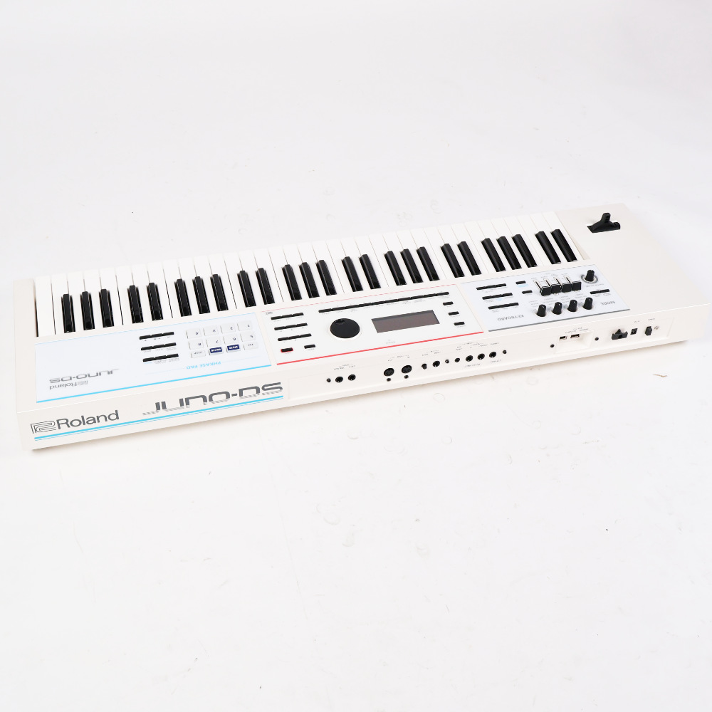 【中古】 シンセサイザー ROLAND ローランド JUNO-DS61 W 61鍵 本体画像 裏