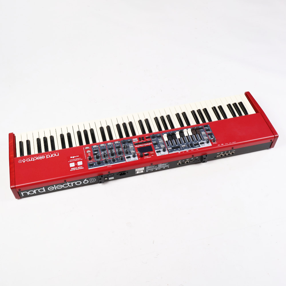 【中古】 CLAVIA Nord Electro 6D 73 73鍵 ステージキーボード 本体画像 裏