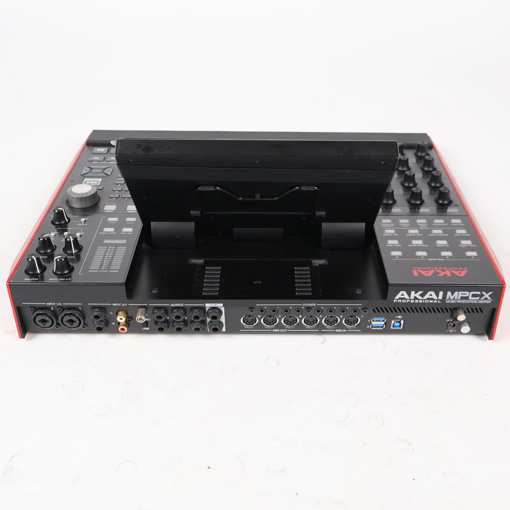 【中古】 スタンドアロンMPC サンプラー AKAI MPC X 背面