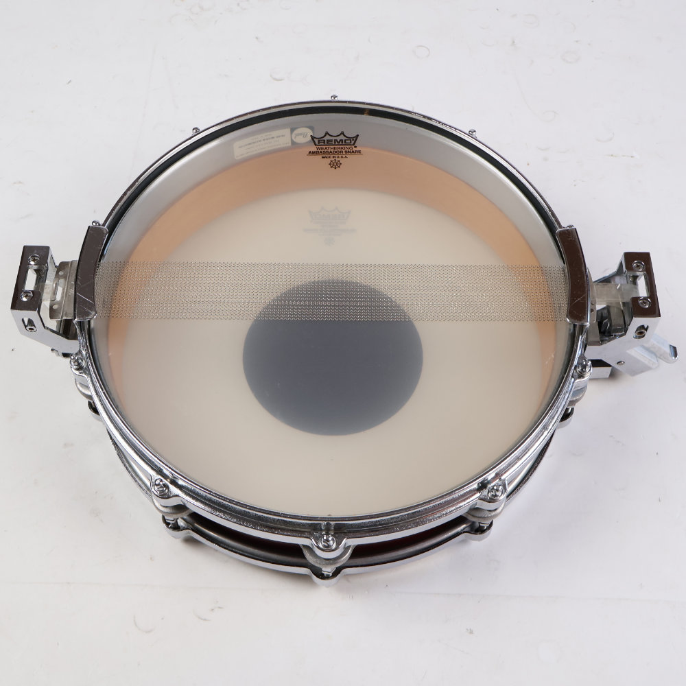 【中古】スネアドラム パール Pearl Free Floating Snare Maple Shell 14×3.5 Made in Japan 底面