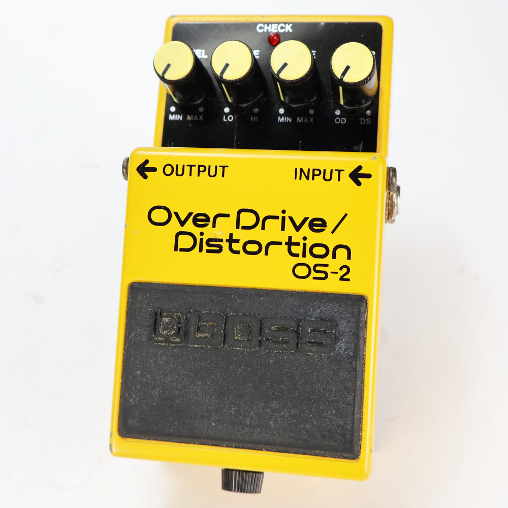 【中古】オーバードライブ ディストーション エフェクター BOSS OS-2 OverDrive Distortion ギターエフェクター