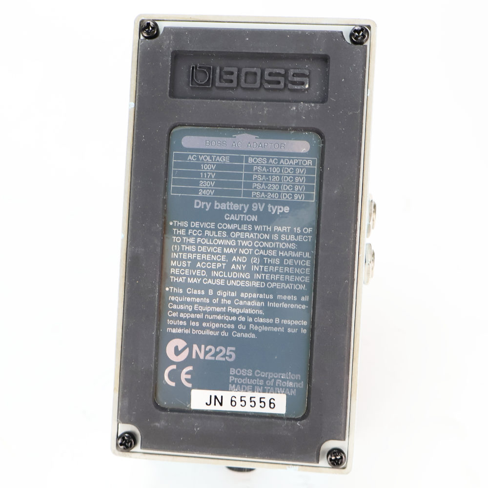 【中古】コーラスアンサンブル エフェクター BOSS CE-5 Chorus Ensemble ギターエフェクター 本体画像 裏