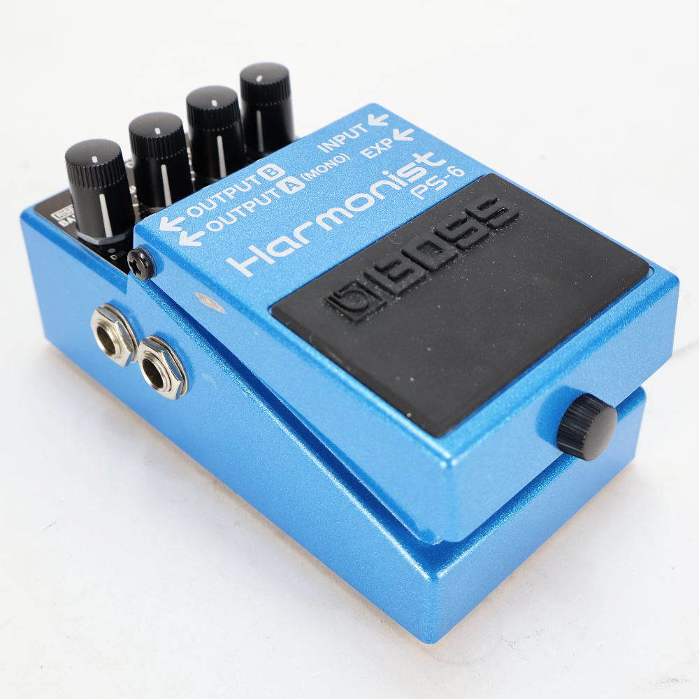 【中古】 ハーモナイザー エフェクター BOSS PS-6 Harmonist ギターエフェクター ハーモニスト ピッチシフター 本体画像 斜め 2