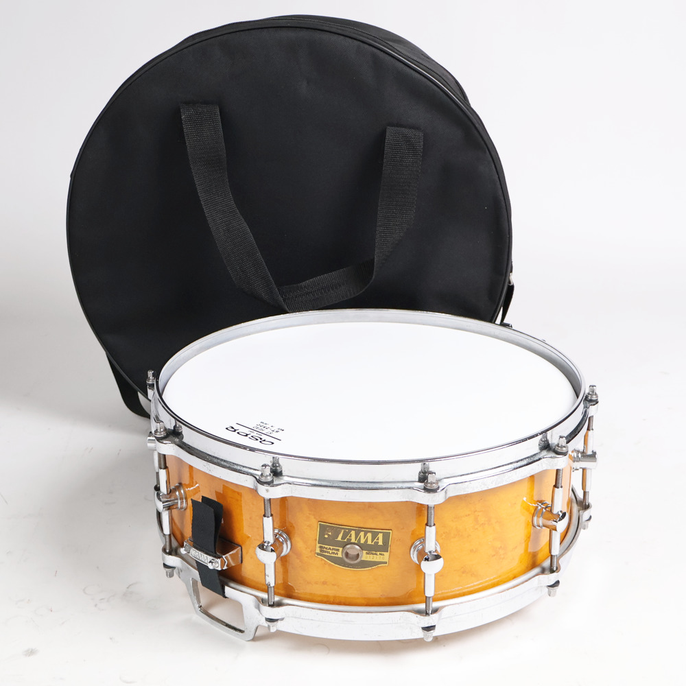 【中古】 スネアドラム タマ TAMA BIRD’S EYE ALL MAPLE SNARE DRUMS 14x5 Made in Japan