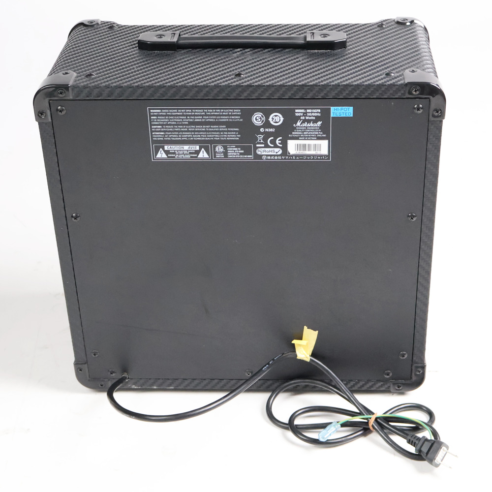 【中古】 ギターアンプ MARSHALL MG15CFR 背面