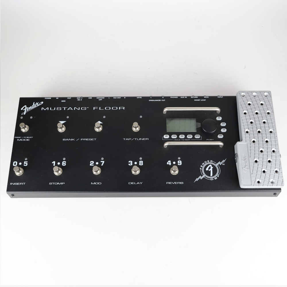 【中古】 マルチエフェクター FENDER MUSTANG FLOOR 表面