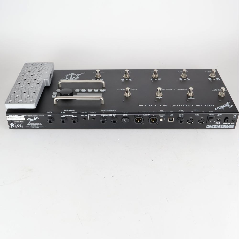 【中古】 マルチエフェクター FENDER MUSTANG FLOOR 側面