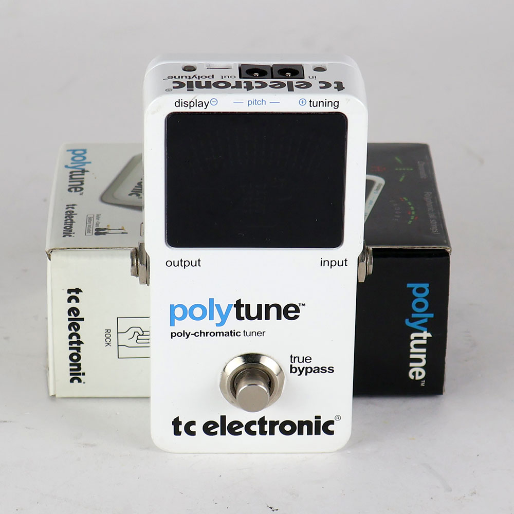 【中古】 チューナー tc electronic PolyTune 1 ポリフォニックチューナー ポリチューン ペダルチューナー