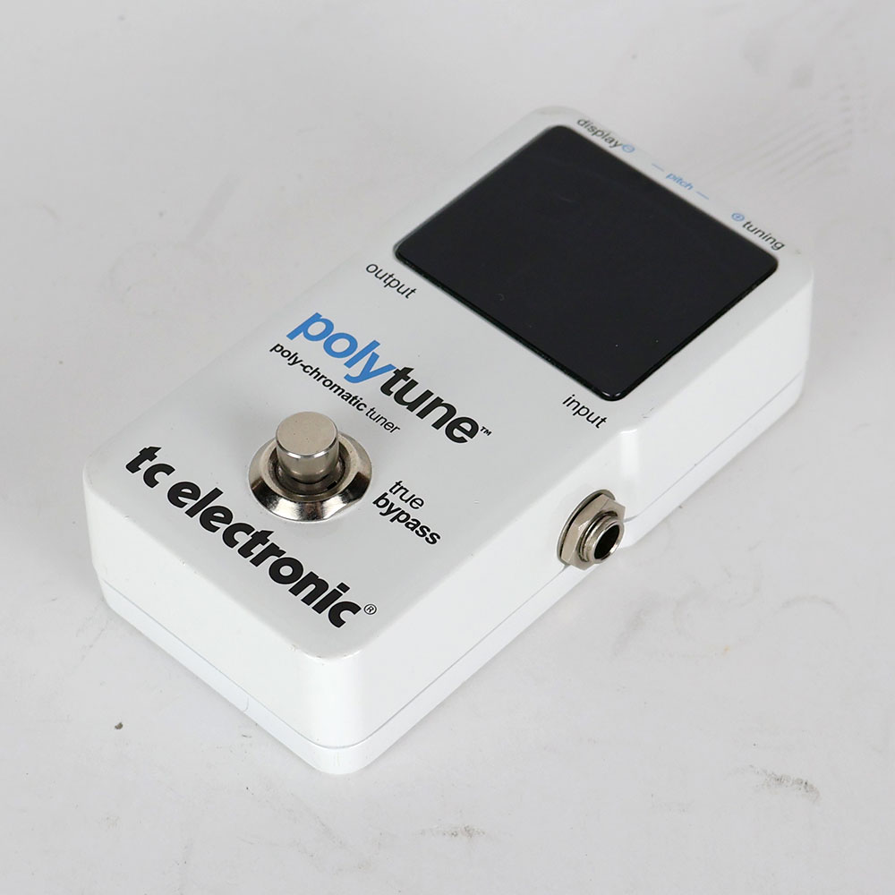【中古】 チューナー tc electronic PolyTune 1 ポリフォニックチューナー ポリチューン ペダルチューナー 全体