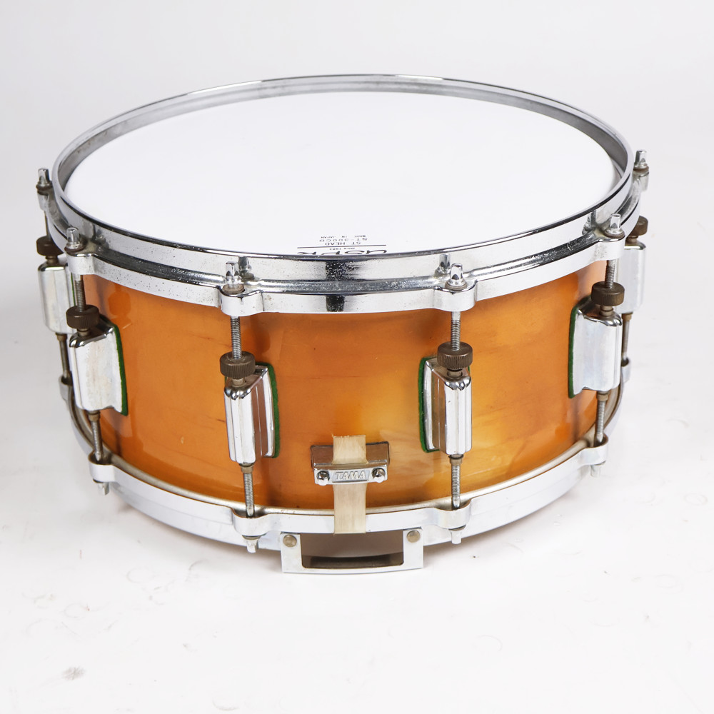 【中古】 Rogers ロジャース SUPERTEN XP-10 Natural Maple 14x6.5 スネアドラム 側面