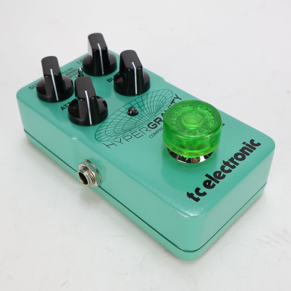 【中古】 コンプレッサー tc electronic HYPERGRAVITY COMPRESSOR ハイパーグラビティー ギターエフェクター 全体