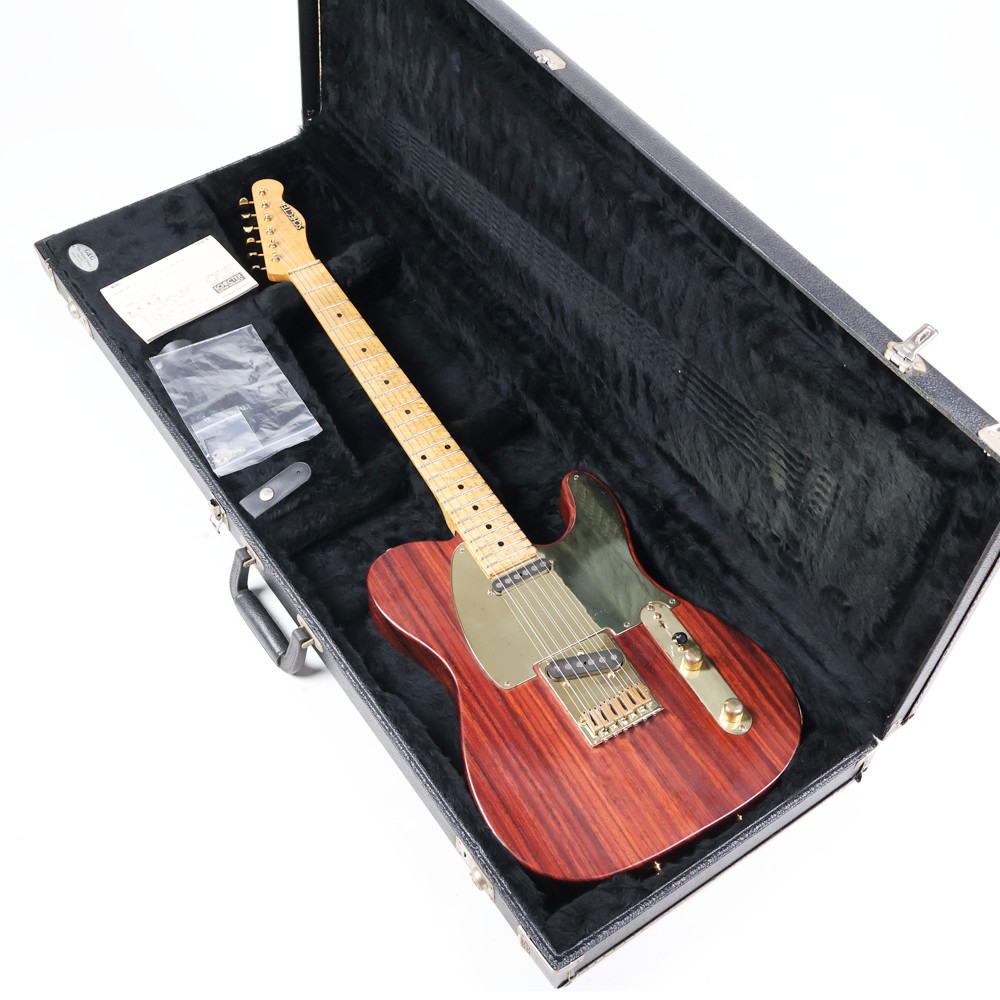 【中古】 エレキギター Schecter CL-T PA オーダーモデル テレキャスタースタイル バーズアイメイプルネック シェクター ケース