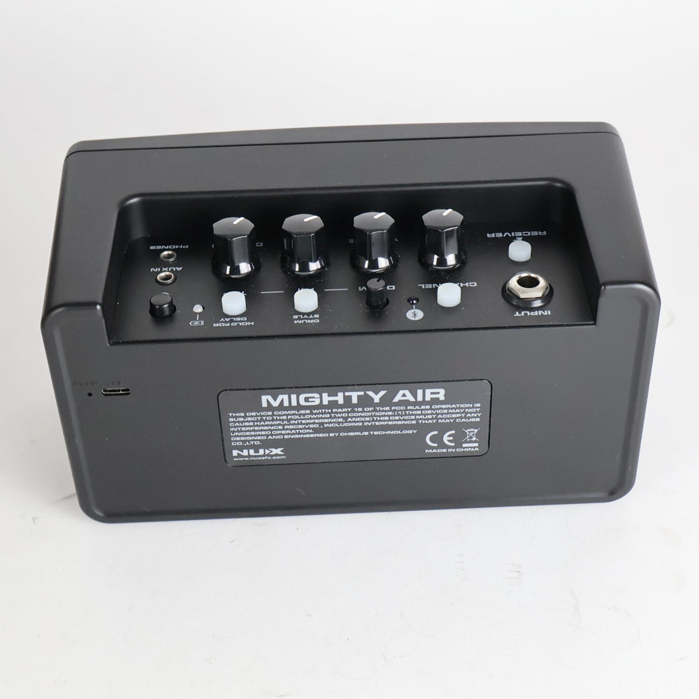 【中古】 小型ギターアンプ NUX ニューエックス Mighty Air ワイヤレス 小型ギターアンプ コンボ 背面