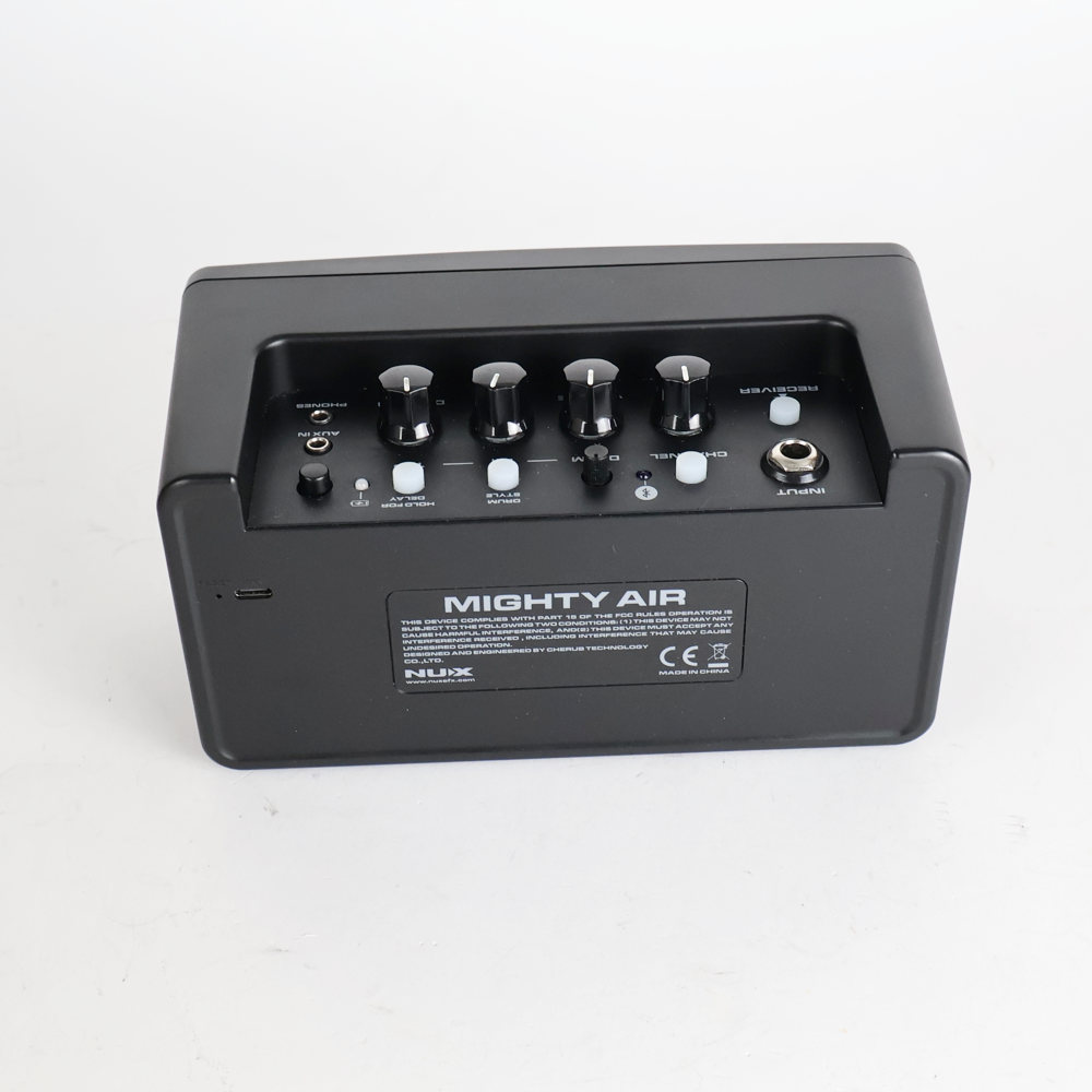 【中古】 小型ギターアンプ NUX ニューエックス Mighty Air ワイヤレス 小型ギターアンプ コンボ 背面