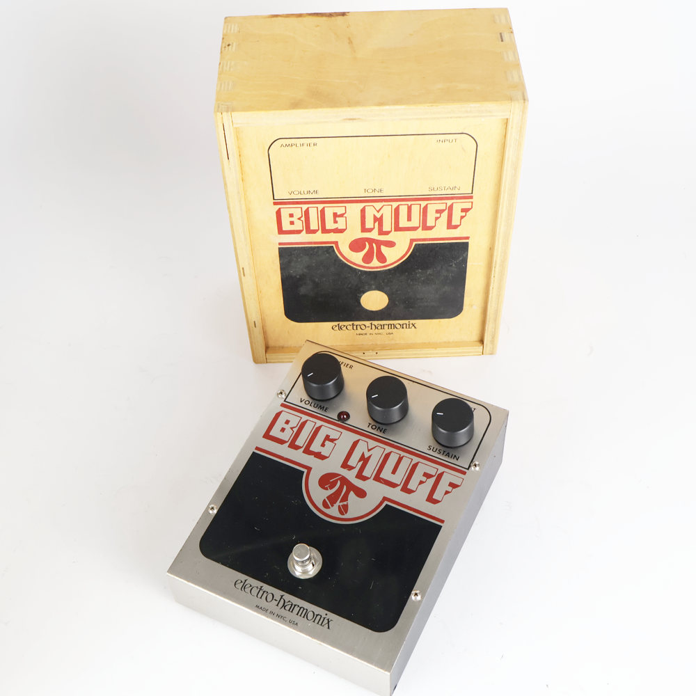 【中古】 ファズ ディストーション エフェクター ELECTRO-HARMONIX エレハモ Big Muff Pi Reissue 初期型 EC3003-A 基盤 ビッグマフ ギターエフェクター