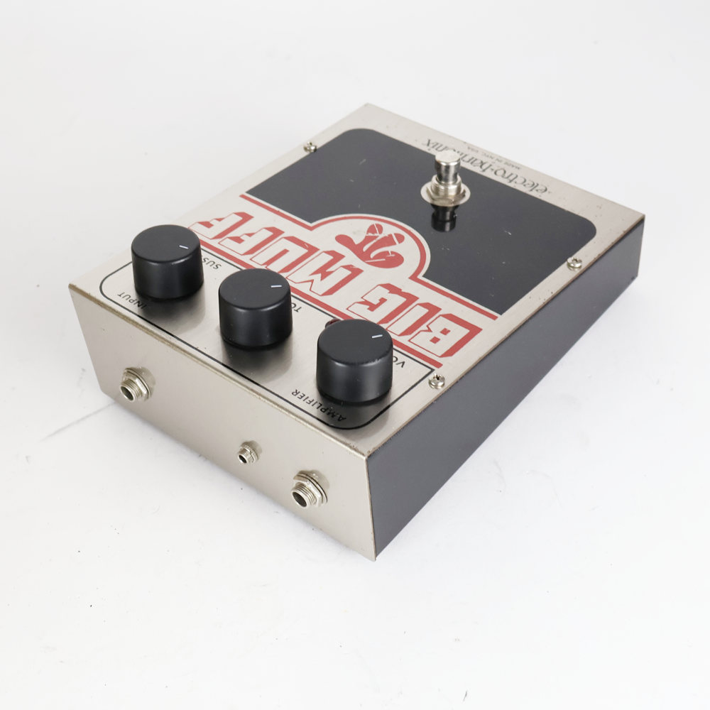 【中古】 ファズ ディストーション エフェクター ELECTRO-HARMONIX エレハモ Big Muff Pi Reissue 初期型 EC3003-A 基盤 ビッグマフ ギターエフェクター 側面