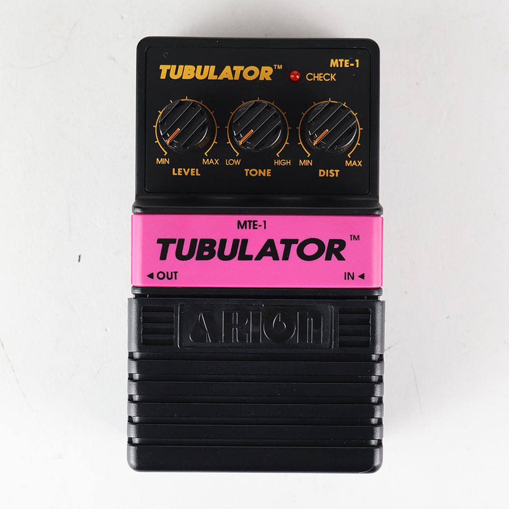 【中古】 エフェクター Arion Tubulator MTE-1 アリオン チューブレイター オーバードライブ 正面