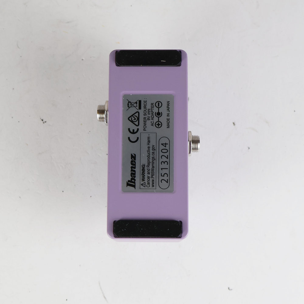 【中古】 IBANEZ CSMINI CHORUS MINI ギターエフェクター 裏面