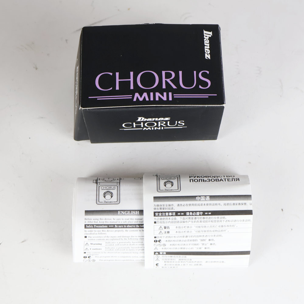 【中古】 IBANEZ CSMINI CHORUS MINI ギターエフェクター 付属品