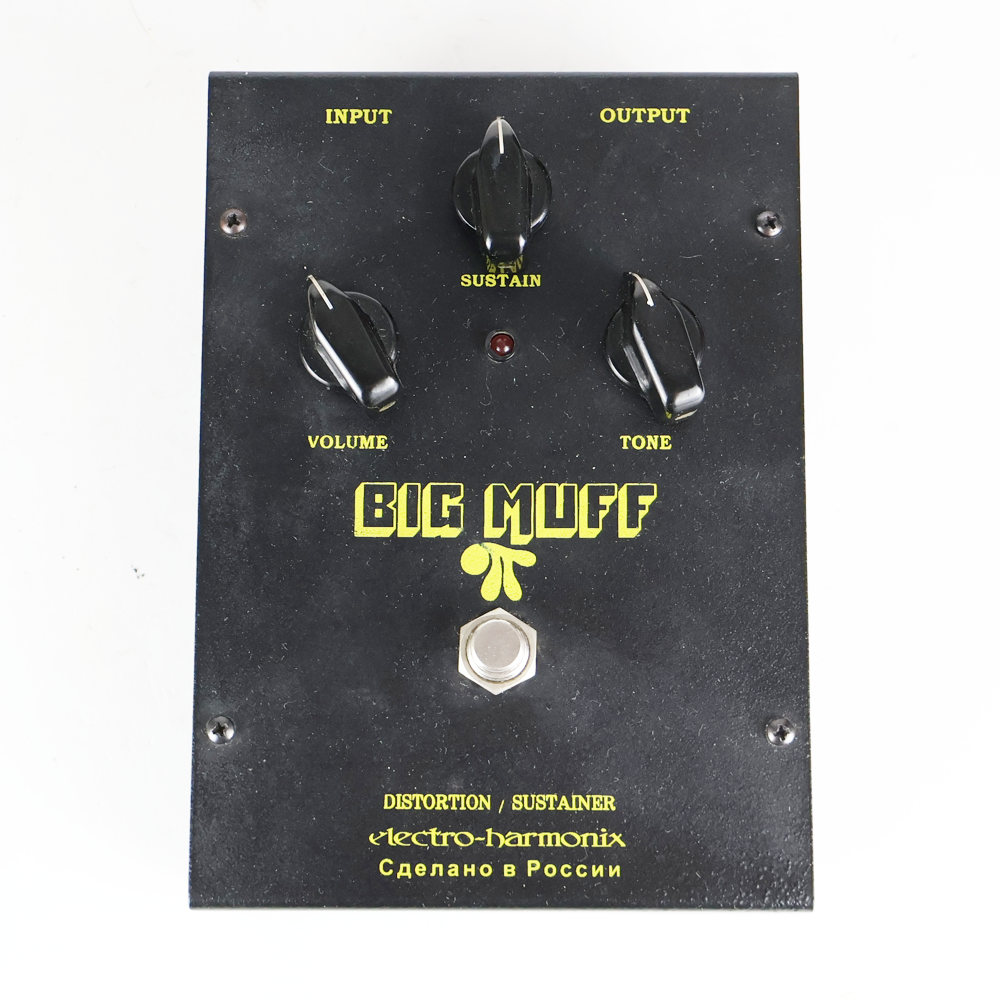 【中古】 ビッグマフ エフェクター ELECTRO-HARMONIX Big Muff π Russian Black Small Box Russia ファズ ディストーション ギターエフェクター