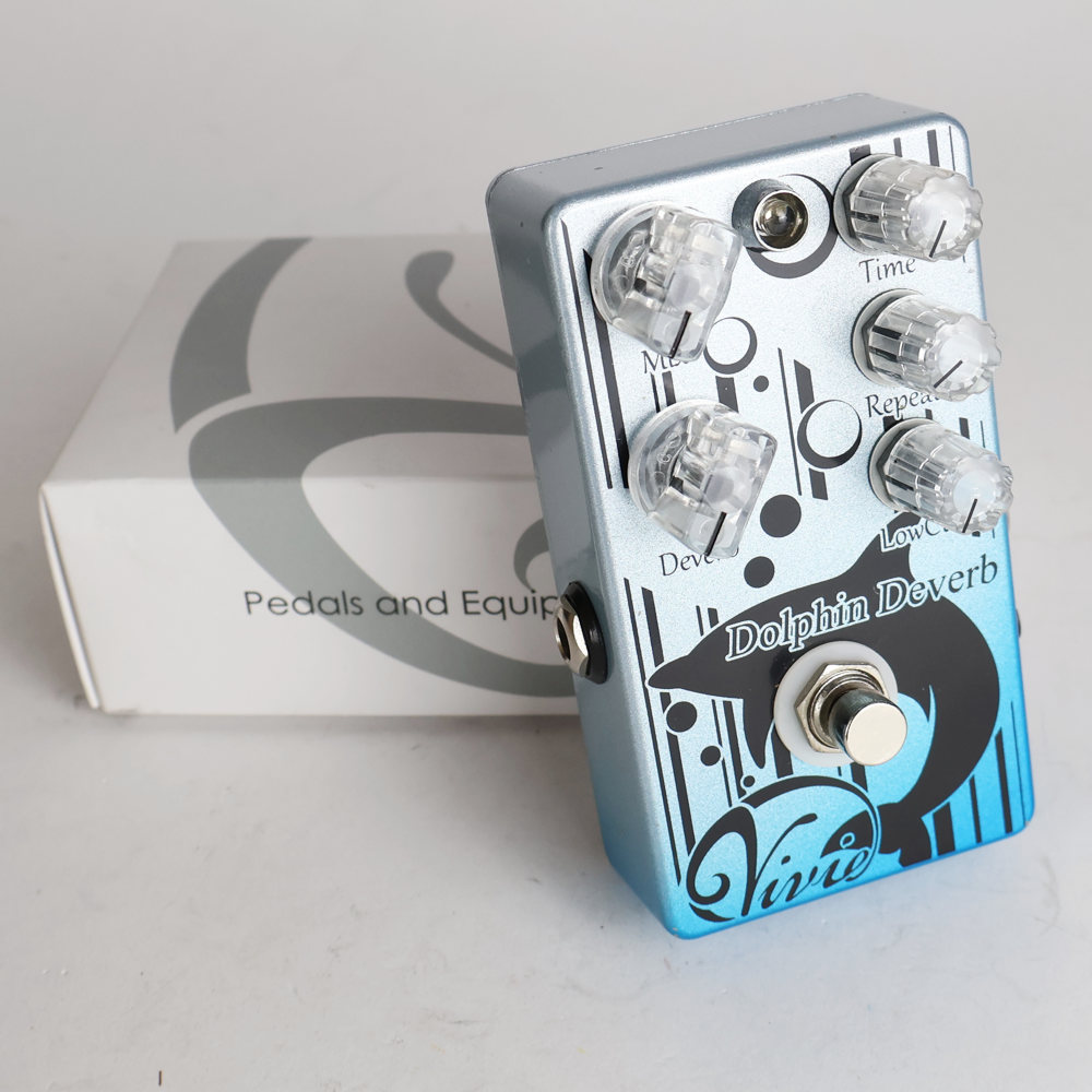 【中古】ディレイ リバーブ Vivie Dolphin Deverb ギターエフェクター ヴィヴィー ドルフィンディバーブ